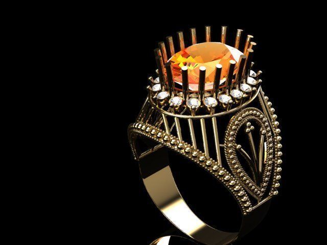 Винтажный перстень с историческим шармом